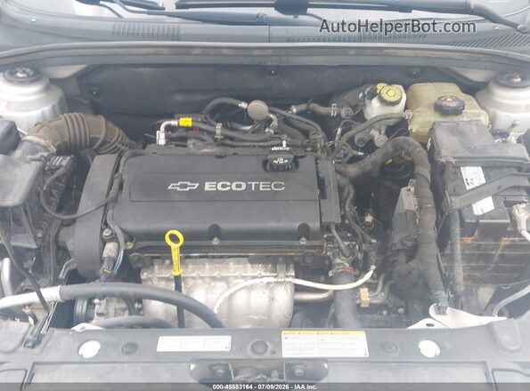 1G1PC5SH0G7210159 2016 CHEVROLET CRUZE Silver Вид ззаду