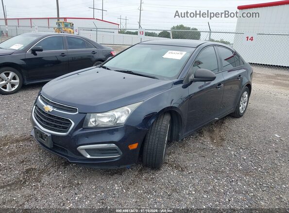 1G1PC5SH0G7213014 2016 CHEVROLET CRUZE Blue Առջևի ձախ երեք քառորդ տեսարան