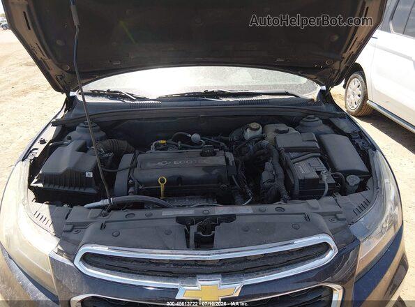 1G1PC5SH1G7182999 2016 CHEVROLET CRUZE Dark Blue Вид сзади