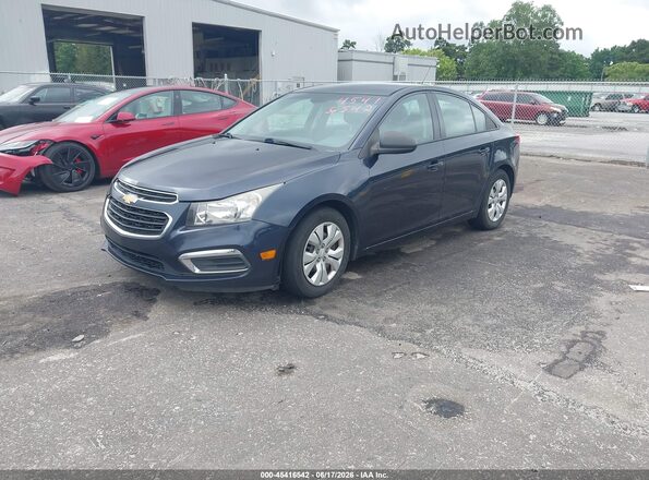 1G1PC5SH2G7100925 2016 CHEVROLET CRUZE Dark Blue Vista tres cuartos delantera izquierda