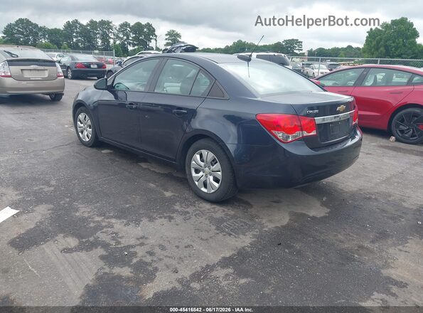 1G1PC5SH2G7100925 2016 CHEVROLET CRUZE Dark Blue Trasero izquierdo