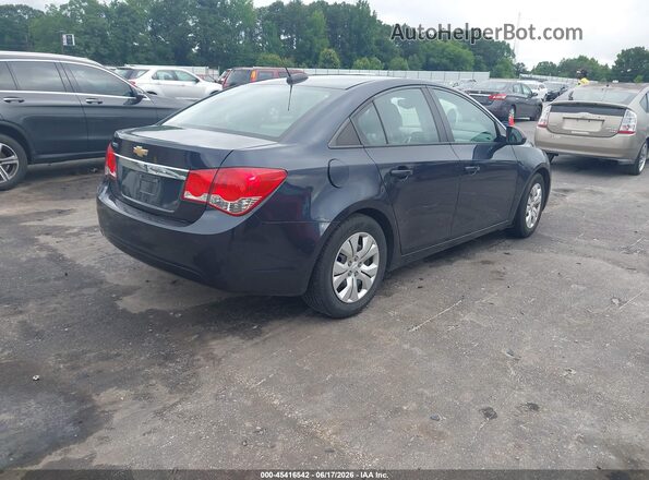 1G1PC5SH2G7100925 2016 CHEVROLET CRUZE Dark Blue Trasero derecho