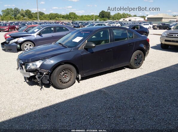 1G1PC5SH2G7213015 2016 CHEVROLET CRUZE Blue წინა მარცხენა ხედი სამი მეოთხედიდან