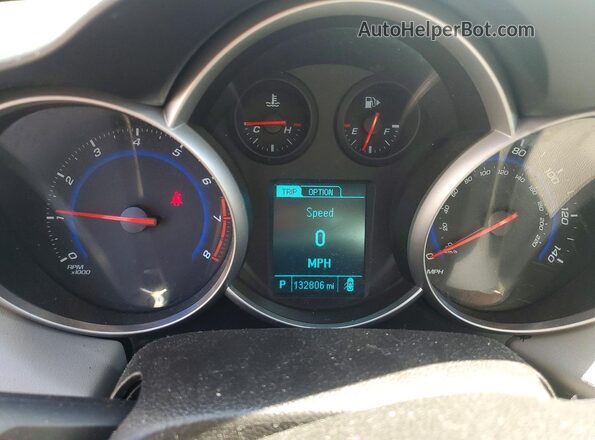 1G1PC5SH4G7187193 2016 CHEVROLET CRUZE Silver Սարքավորումների վահանակի տեսք