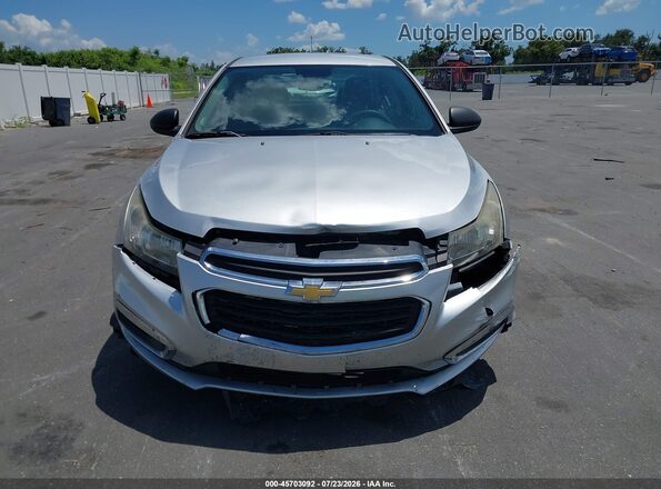 1G1PC5SH4G7213081 2016 CHEVROLET CRUZE Silver Սարքավորումների վահանակի տեսք