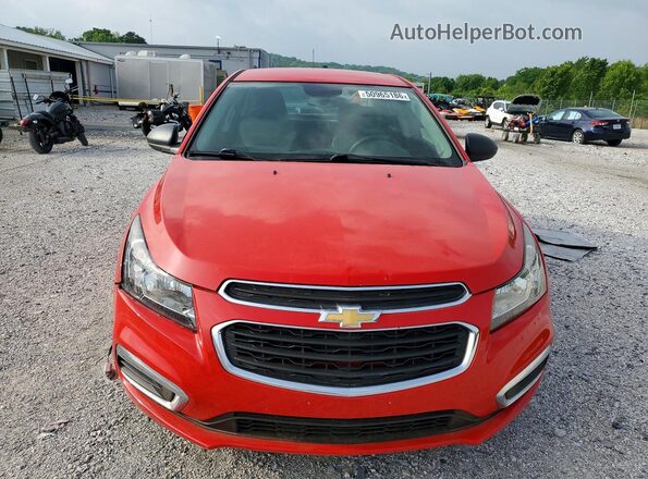 1G1PC5SH5G7217236 2016 CHEVROLET CRUZE Красный Вид спереди