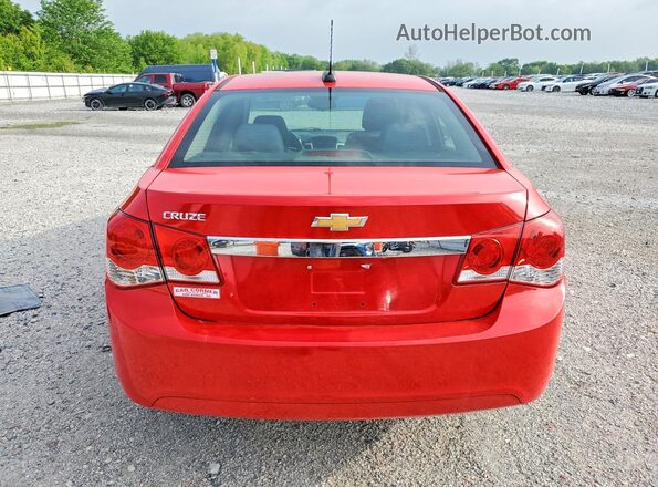 1G1PC5SH5G7217236 2016 CHEVROLET CRUZE Красный Вид сзади