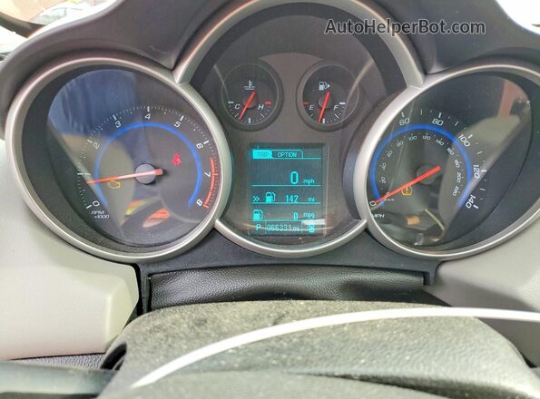1G1PC5SH5G7217236 2016 CHEVROLET CRUZE Красный Вид щитка приборов