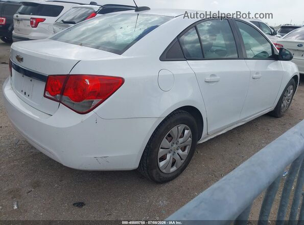 1G1PC5SH5G7217625 2016 CHEVROLET CRUZE White Задня права чверть