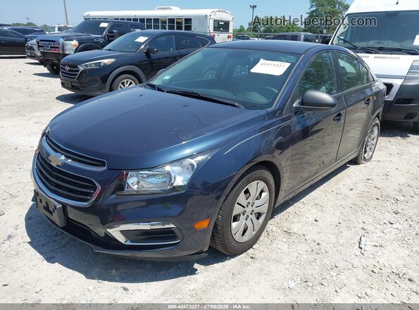 1G1PC5SH6G7120658 2016 CHEVROLET CRUZE Blue Передня ліва чверть