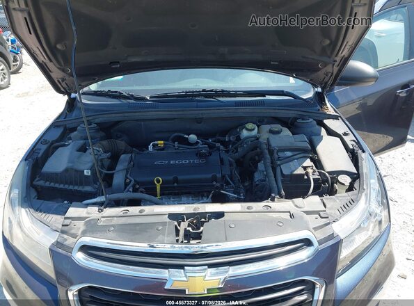 1G1PC5SH6G7120658 2016 CHEVROLET CRUZE Blue Вид ззаду