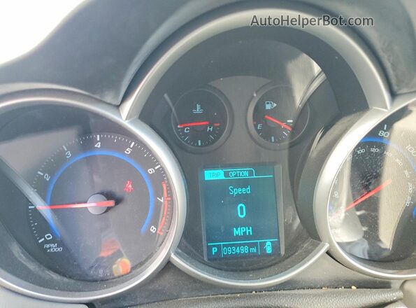 1G1PC5SH6G7220310 2016 CHEVROLET CRUZE Charcoal Սարքավորումների վահանակի տեսք