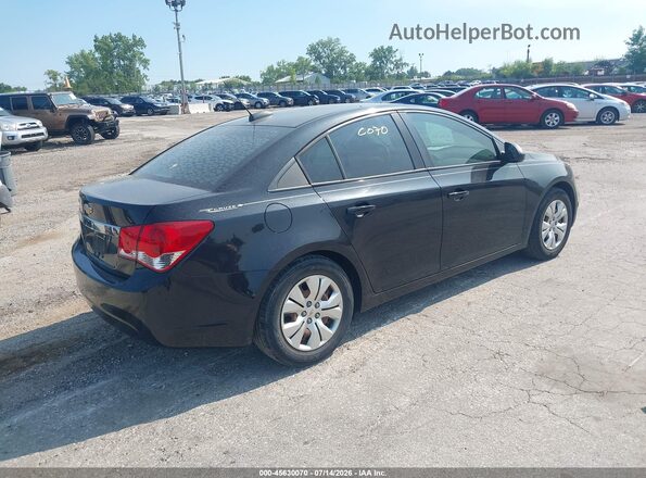 1G1PC5SH8G7167173 2016 CHEVROLET CRUZE Черный Задняя правая четверть