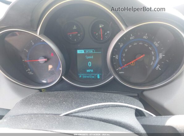 1G1PC5SH8G7167173 2016 CHEVROLET CRUZE Черный Вид задних сидений