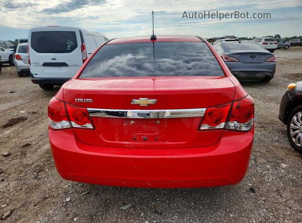 1G1PC5SH8G7183843 2016 CHEVROLET CRUZE Red Rear view