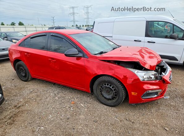 1G1PC5SH8G7183843 2016 CHEVROLET CRUZE Red Front right