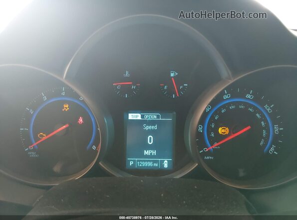 1G1PC5SH8G7209132 2016 CHEVROLET CRUZE White უკანა სავარძლების ხედი