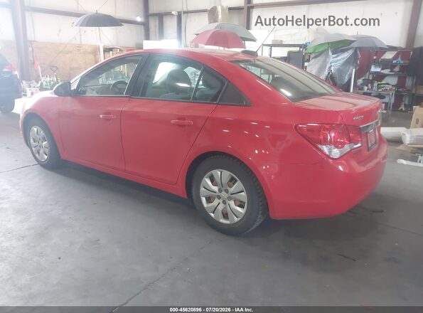 1G1PC5SH8G7222561 2016 CHEVROLET CRUZE Red Հետևի ձախ
