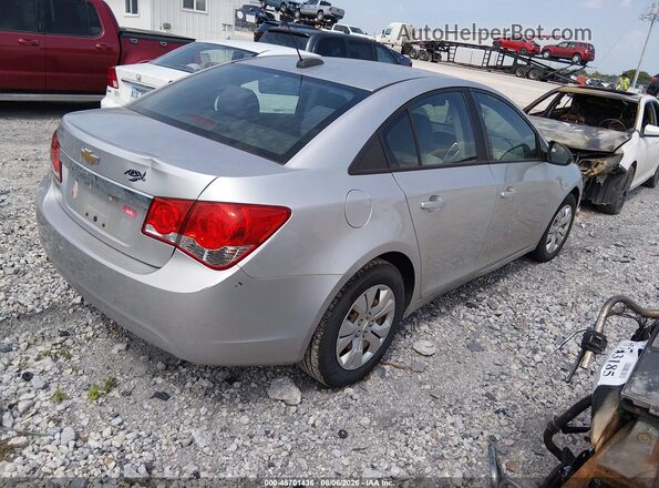 1G1PC5SH9G7115373 2016 CHEVROLET CRUZE Silver Trasero derecho