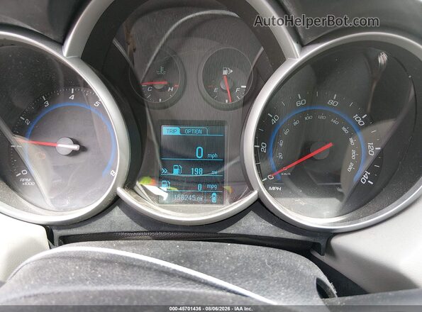 1G1PC5SH9G7115373 2016 CHEVROLET CRUZE Silver Vista de los asientos traseros