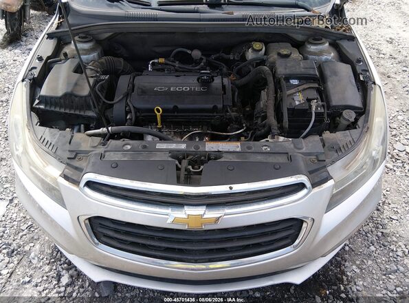 1G1PC5SH9G7115373 2016 CHEVROLET CRUZE Silver Vista trasera