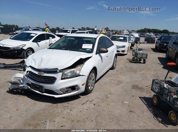 1G1PC5SH9G7172320 2016 CHEVROLET CRUZE Белый Передняя левая четверть