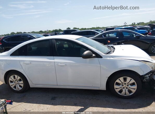 1G1PC5SH9G7172320 2016 CHEVROLET CRUZE Белый Вид задней части салона