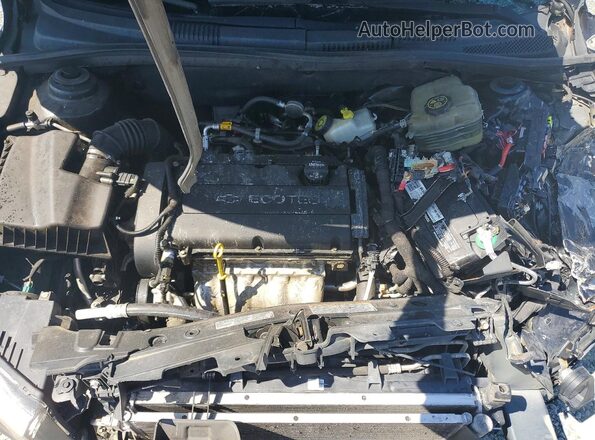 1G1PC5SH9G7173466 2016 CHEVROLET CRUZE Black Вид задньої частини салону