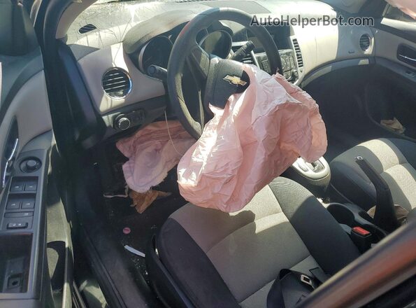 1G1PC5SH9G7173466 2016 CHEVROLET CRUZE Black Вид панелі приладів