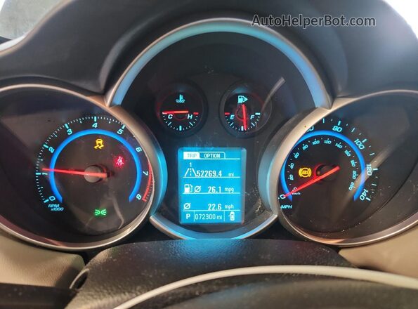 1G1PC5SH9G7203338 2016 CHEVROLET CRUZE Charcoal 