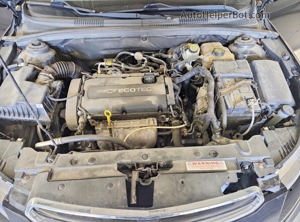 1G1PC5SH9G7203338 2016 CHEVROLET CRUZE Charcoal Вид задньої частини салону