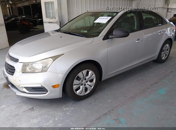 1G1PC5SH9G7219734 2016 CHEVROLET CRUZE Серебряный Передняя левая четверть