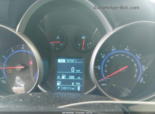 1G1PC5SH9G7219734 2016 CHEVROLET CRUZE Серебряный Вид задних сидений