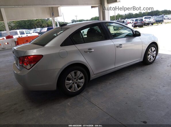 1G1PC5SH9G7219734 2016 CHEVROLET CRUZE Серебряный Задняя правая четверть