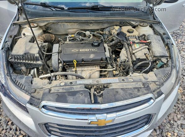 1G1PC5SHXG7169801 2016 CHEVROLET CRUZE Silver Սալոնի հետևի տեսք