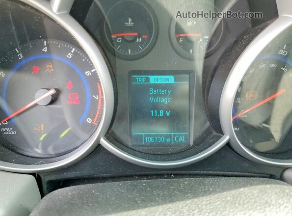1G1PC5SHXG7187683 2016 CHEVROLET CRUZE Silver ხელსაწყოთა პანელის ხედი