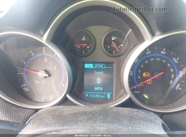 1G1PE5SB0G7107538 2016 CHEVROLET CRUZE Темно-бордовый Вид задних сидений