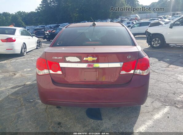 1G1PE5SB0G7107538 2016 CHEVROLET CRUZE Темно-бордовый 
