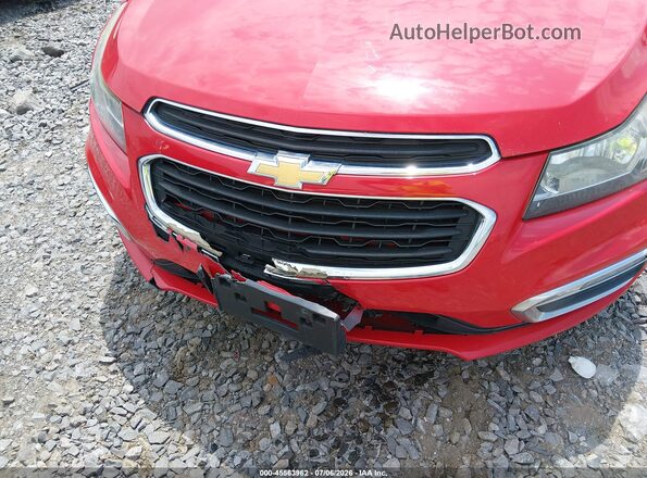 1G1PE5SB0G7151703 2016 CHEVROLET CRUZE Red Вид спереду
