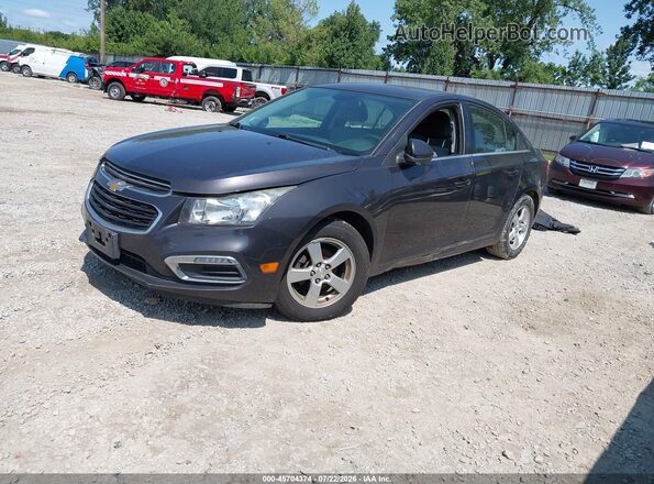 1G1PE5SB0G7206439 2016 CHEVROLET CRUZE Gray Vista tres cuartos delantera izquierda