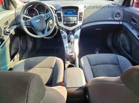 1G1PE5SB1G7101022 2016 CHEVROLET CRUZE Красный Вид панели приборов