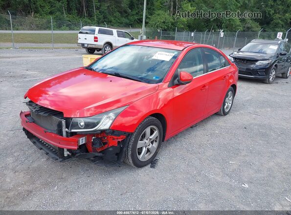 1G1PE5SB1G7107855 2016 CHEVROLET CRUZE Красный Передняя левая четверть
