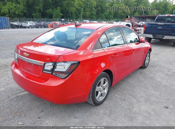 1G1PE5SB1G7107855 2016 CHEVROLET CRUZE Красный Задняя правая четверть