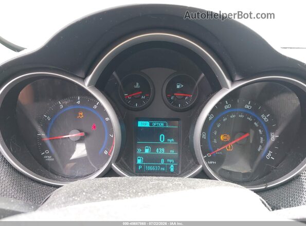 1G1PE5SB1G7137809 2016 CHEVROLET CRUZE Gray Rear seats view