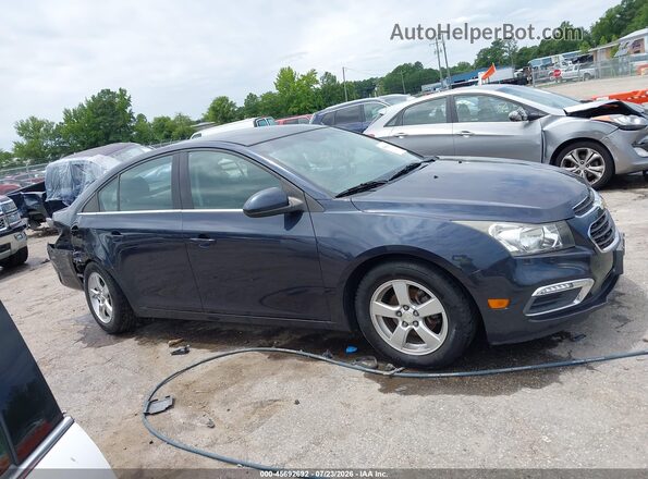 1G1PE5SB1G7140726 2016 CHEVROLET CRUZE Blue Вид задньої частини салону