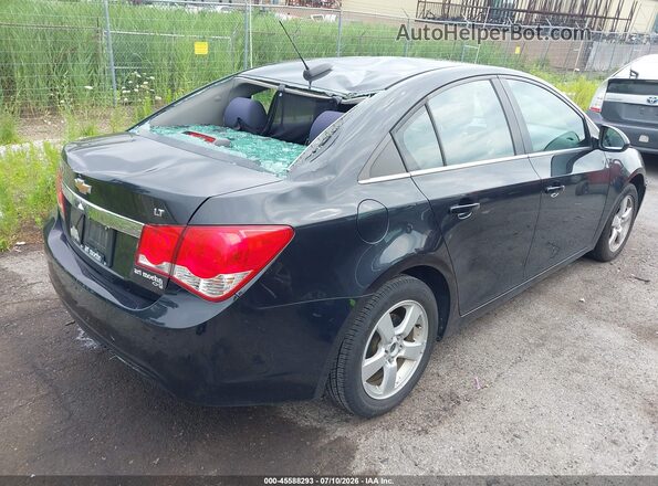 1G1PE5SB1G7189165 2016 CHEVROLET CRUZE Черный Задняя правая четверть