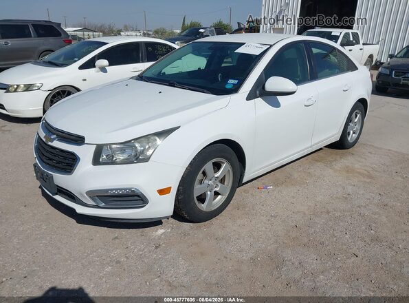 1G1PE5SB1G7225856 2016 CHEVROLET CRUZE Белый Передняя левая четверть
