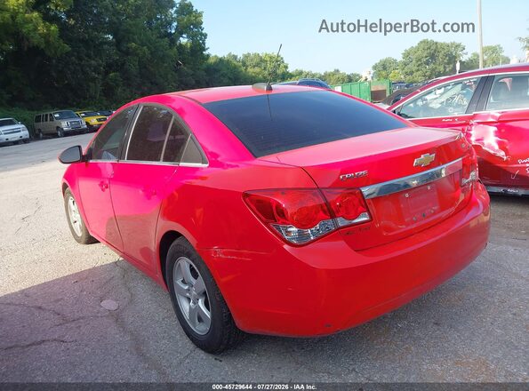 1G1PE5SB2G7106617 2016 CHEVROLET CRUZE Red Trasero izquierdo