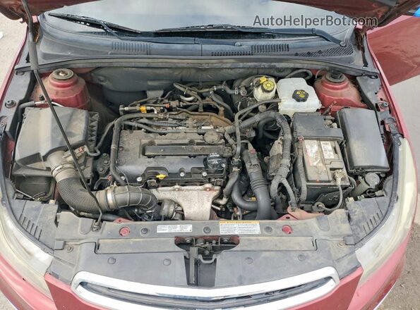 1G1PE5SB2G7112353 2016 CHEVROLET CRUZE Красный Вид задней части салона