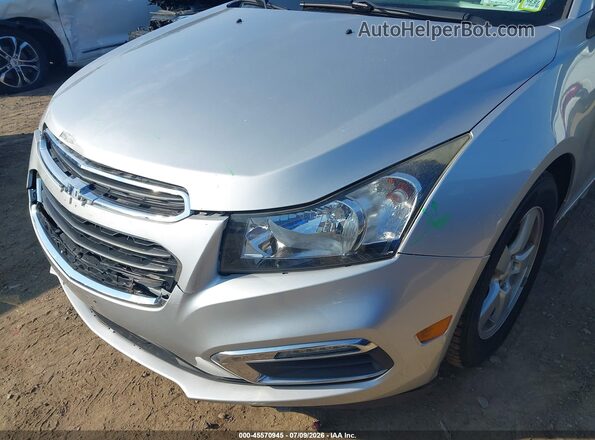1G1PE5SB2G7136605 2016 CHEVROLET CRUZE Silver წინა ხედი